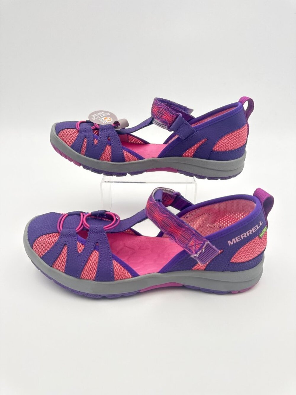Merrell Hydro Girls Water Sandals Purple & Pink Lightweight & Durable Adjustable